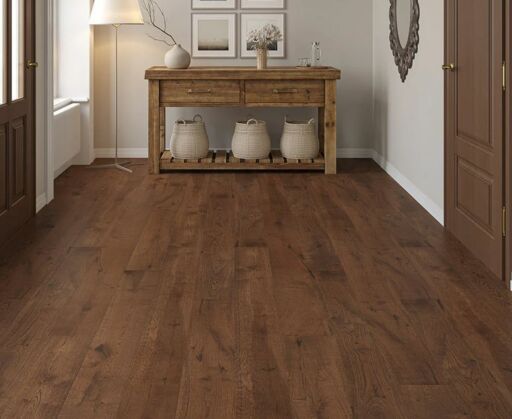 Solmira Engineered Oak Flooring, Rustic, Brushed, UV Oiled, 190x15x1900mm