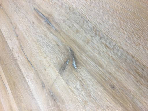 Tradition Antique Engineered Oak Flooring, Distressed, Brushed, Smoked White Oiled, 220x15x2200 mm