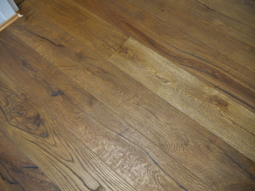 Tradition Antique Light Brown Oak Engineered Flooring, Rustic, Distressed, Brushed & Oiled, 190x20x1900 mm