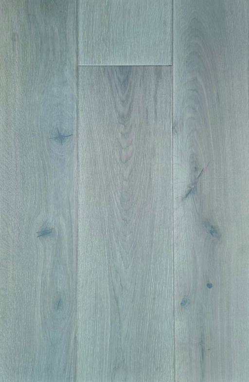 Tradition Classics Oak Engineered Flooring, Rustic, Brushed, Grey Lacquered, 190x14x1900mm