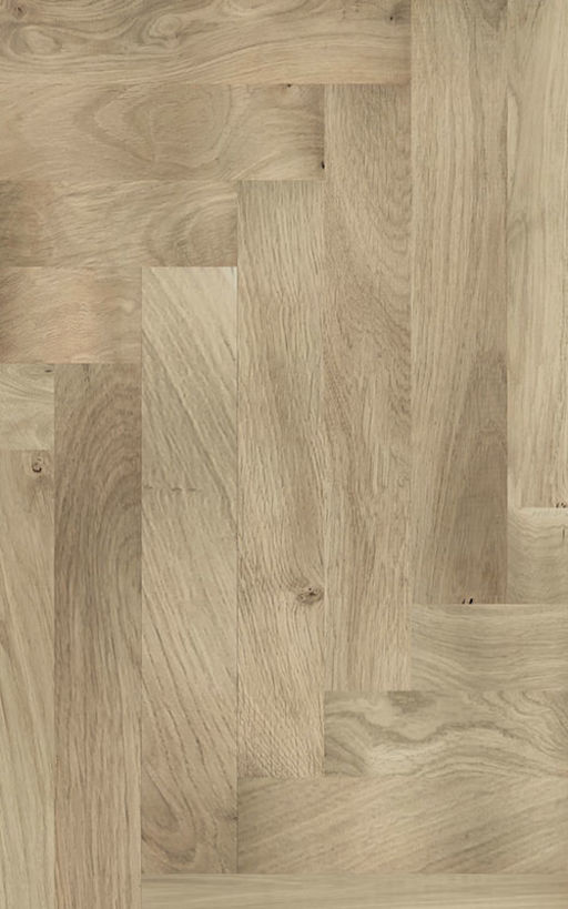 Tradition Classics Solid Oak Parquet Flooring Blocks, Unfinished, Rustic, 70x22x500 mm