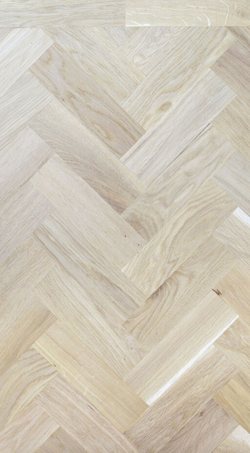 Tradition Classics Solid Oak Parquet Flooring Blocks, Unfinished, Rustic, 70x22x230 mm