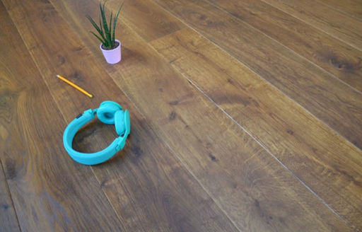 Tradition Double Smoked Oak Engineered Flooring, Natural, Oiled, 190x14x1900 mm