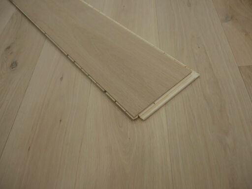 Tradition Engineered Oak Flooring, Natural, Unfinished, 190x14x1900mm