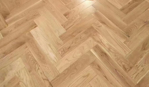 Tradition Engineered Oak Parquet Flooring, Herringbone, Natural, Lacquered, 150x14x600 mm