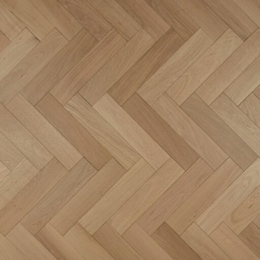 Tradition Engineered Oak Parquet Flooring, Herringbone, Prime, Invisible Oiled, 90x15x400mm