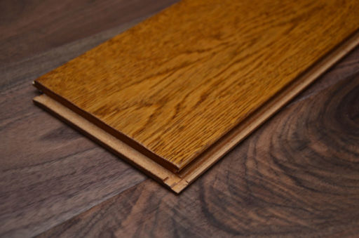 Tradition Golden Oak Engineered Flooring, Rustic, Handscraped Lacquered, 127x10x1200x mm