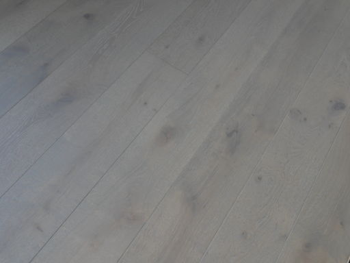 Tradition Harbour Grey Engineered Oak Parquet Flooring, Rustic, Brushed & Matt Lacquered, 190x14x1900mm