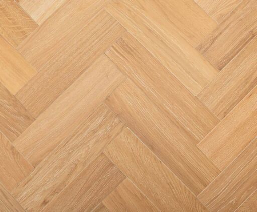Mireleaf Herringbone Engineered Oak Flooring, Rustic, Brushed UV Lacquered, 80x10x300mm
