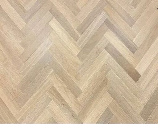 Tradition Nature Engineered Oak Herringbone, Ice White Limed, 70x15x350mm