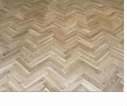 Tradition Nature Solid Oak Herringbone, Rustic, Unfinished 70x22x280mm