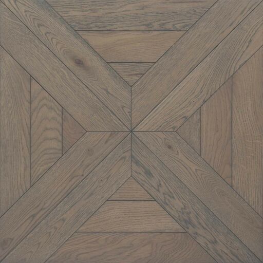 V4 Baroque Chatsworth Engineered Cobalt Oak Flooring, Rustic, Brushed & Oiled, 600x16x600 mm