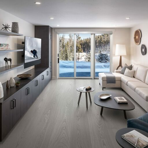 V4 Bjelin, Earth Grey Ash Engineered Oak Flooring, Natural, Stained & UV Lacquered, 206x11.3x2200mm