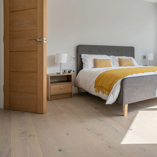 V4 Driftwood, Fjordic Shore Engineered Oak Flooring, Rustic, Stained, Brushed & Matt Lacquered, 180x14x2200mm