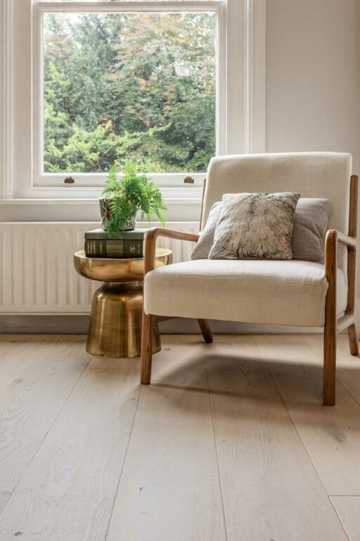 V4 Urban Nature Sandstone Oak Flooring, Rustic, Brushed & UV Oiled, 220x15x2200mm