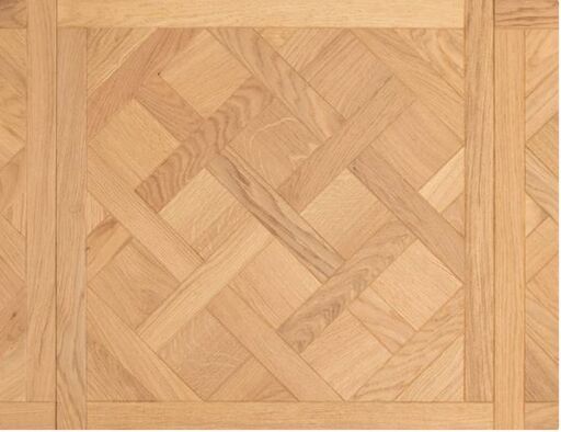 Vaxholm Versailles Engineered Oak Flooring, Rustic, Brushed, UV Oiled, 600x14x600mm