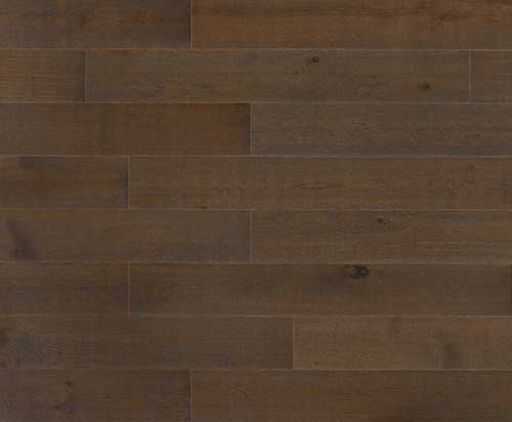 Xylo Dark Mocha Stained Engineered Oak Flooring, Rustic, Brushed & UV Matt Lacquered, 164x2.5x13 mm