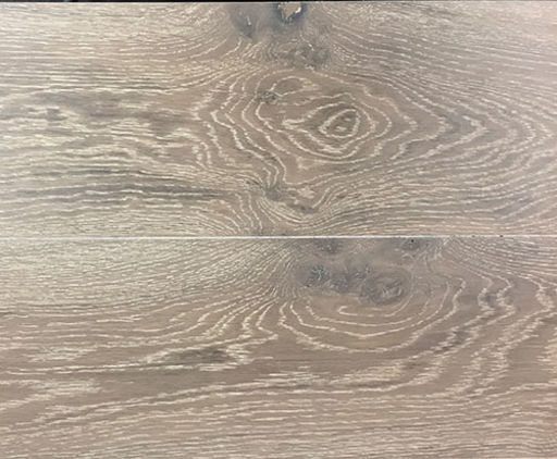 Xylo Polar White Stained Engineered Oak Flooring, Rustic, Brushed & UV Oiled, 190x4x20 mm