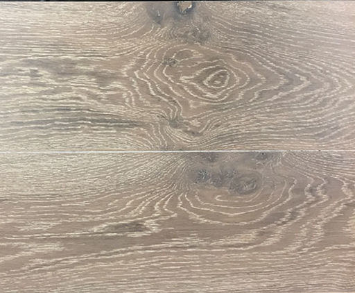 Xylo Polar White Stained Engineered Oak Flooring, Rustic, Brushed & UV Oiled, 190x4x20 mm