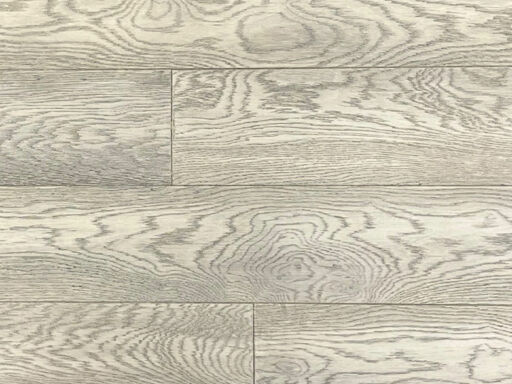 Xylo Silver Grey Washed Engineered Oak Flooring, Rustic, Brushed, UV Lacquered, RLx150x14mm