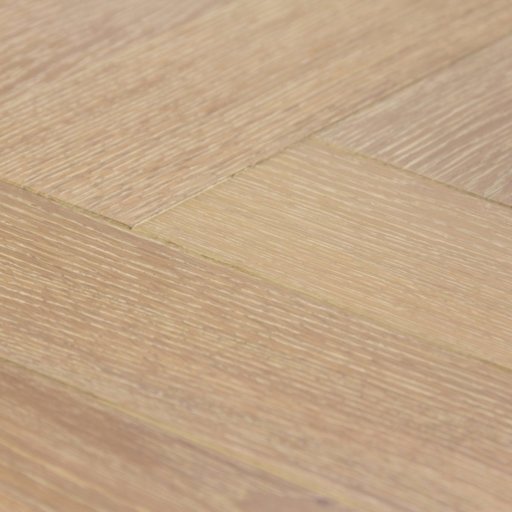 V4 Nordic Beach Engineered Oak Parquet Flooring, Rustic, Stained, Brushed & Hardwax Oiled, 90x14x400 mm