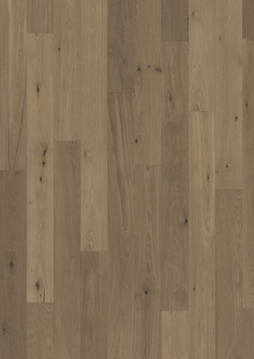 Kahrs Piazza Oak Piazza Cd Smoked Grey Engineered Flooring, Brushed & Oiled, 180x11x1800mm