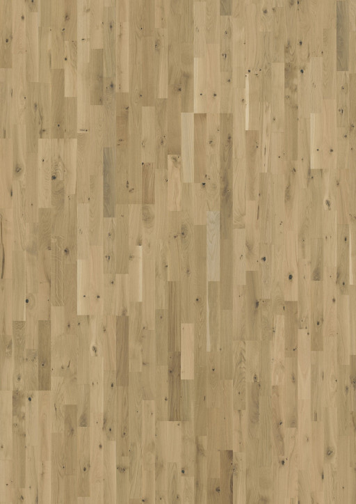 Kahrs Beyond Retro Oak Urban Brown Strip Engineered Flooring, Brushed & Ultra Matt Lacquered, 200x15x2423mm