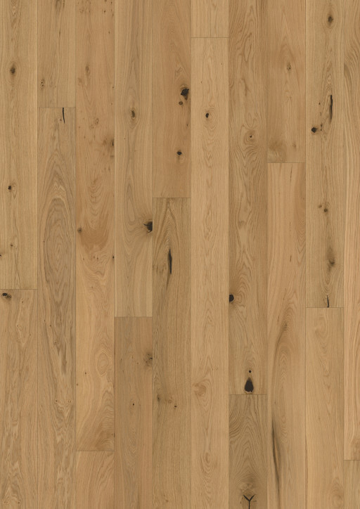 Kahrs Flora Oak Tulip Engineered Flooring, Brushed & Ultra Matt Lacquered, 151x13x2000mm